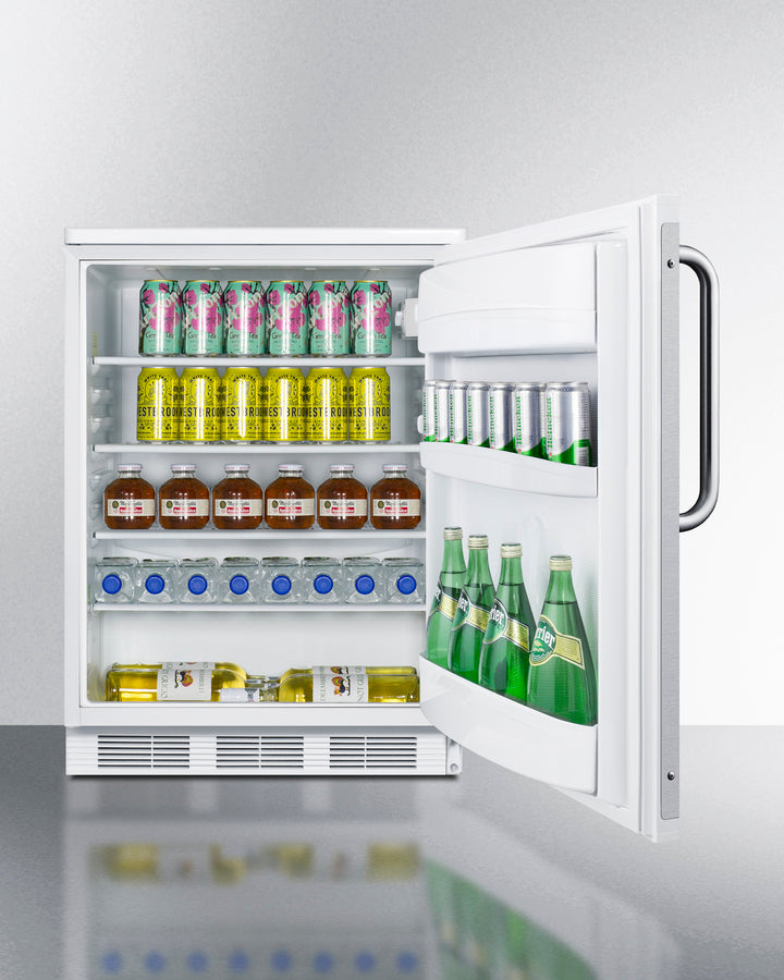 Summit Commercial - 24" Wide All-Refrigerator - Commercially approved Summit Commercial - 24" Wide All-Refrigerator - Commercially approved