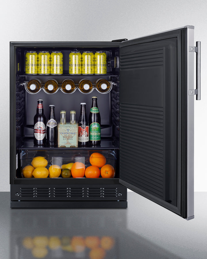 Summit - Commercial dual tap cold brew/nitro coffee kegerator designed for built-in applications - SBC7BRSCM2 Summit - Commercial dual tap cold brew/nitro coffee kegerator designed for built-in applications - SBC7BRSCM2