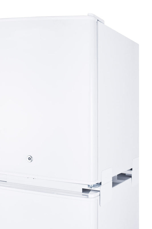 Summit - Stacking rack to combine two refrigerators where the depth of the top unit may be larger than bottom - STACKRACKZ