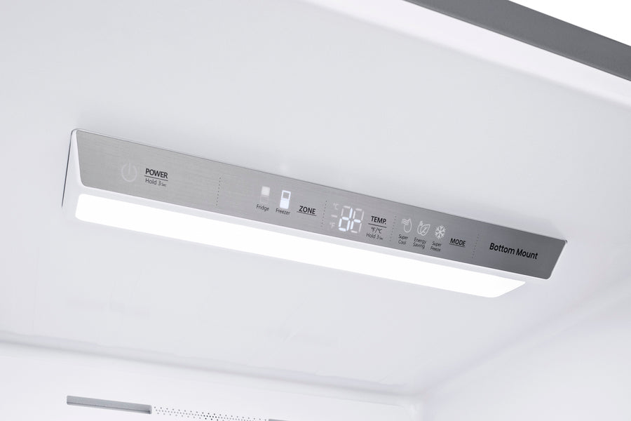 Summit - ENERGY STAR certified bottom freezer refrigerator with stainless steel doors - FFBF279SSX Summit - ENERGY STAR certified bottom freezer refrigerator with stainless steel doors - FFBF279SSX