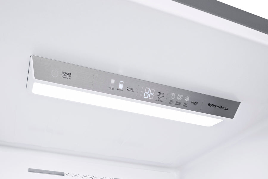 Summit - Frost-free bottom freezer refrigerator with factory-installed icemaker - FFBF279SSXIM Summit - Frost-free bottom freezer refrigerator with factory-installed icemaker - FFBF279SSXIM