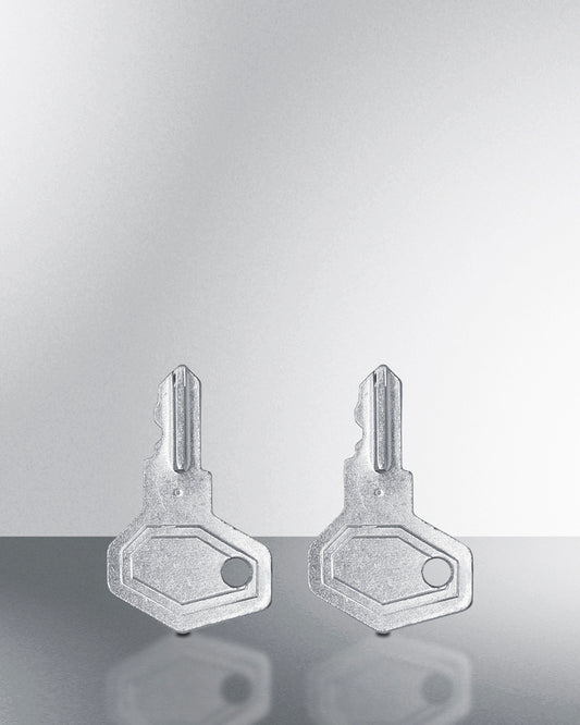 Summit - Set of two keys compatible with the Accucold -45ºC chest freezer line, made for us by Elcold. These keys work with units that begin "EL". - KEY5