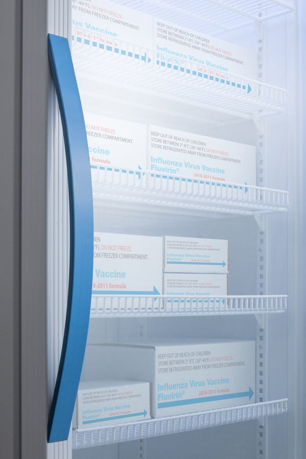 Summit - Performance Series Pharma-Vac stacked vaccine refrigerator/freezer combination - ARG6PV-AFZ1PVSTACK Summit - Performance Series Pharma-Vac stacked vaccine refrigerator/freezer combination - ARG6PV-AFZ1PVSTACK