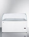 Summit - Ice cream chest freezer with glass sneeze guard (ships unassembled) - NOVA45GDC