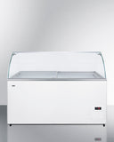 Summit - Ice cream chest freezer with glass sneeze guard (ships unassembled) - NOVA45GDC Summit - Ice cream chest freezer with glass sneeze guard (ships unassembled) - NOVA45GDC