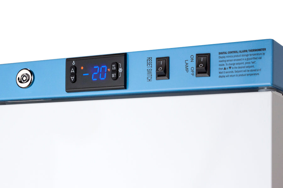 Summit - Performance Series upright frost-free Pharma-Vac all-freezer - AFS14PVDL2B Summit - Performance Series upright frost-free Pharma-Vac all-freezer - AFS14PVDL2B