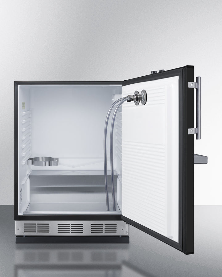 Summit - Built-in undercounter front tap coffee kegerator for commercial or home use - SBC58BFRTPCF Summit - Built-in undercounter front tap coffee kegerator for commercial or home use - SBC58BFRTPCF