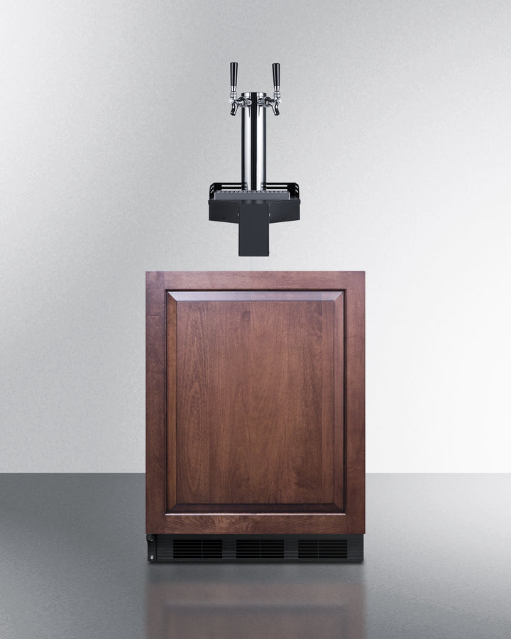 Summit - ADA height built-in undercounter Floating Tap Kegerator, requires no countertop drilling - SBC58BLIFFLTWADA Summit - ADA height built-in undercounter Floating Tap Kegerator, requires no countertop drilling - SBC58BLIFFLTWADA