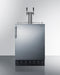 Summit - Commercial dual tap kegerator designed for built-in applications - SBC7BRS