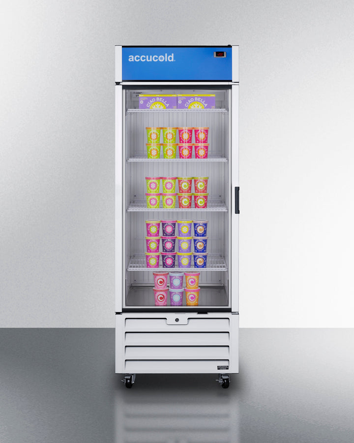 Summit - Full-sized glass door commercial display freezer - SCFF262GLH Summit - Full-sized glass door commercial display freezer - SCFF262GLH