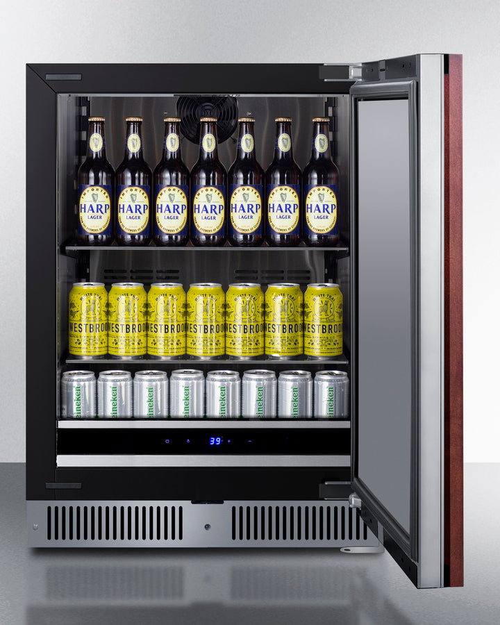 Summit - Shallow 18" deep 24" wide undercounter refrigerator - SDHR2444PNR Summit - Shallow 18" deep 24" wide undercounter refrigerator - SDHR2444PNR