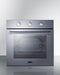 Summit - 24" Wide Gas Wall Oven - SGW243SS