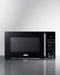 Summit - Compact microwave in black with allocator and USB ports - SM903BSA1