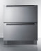 Summit - 27" Wide 2-Drawer All-Refrigerator, ADA Compliant