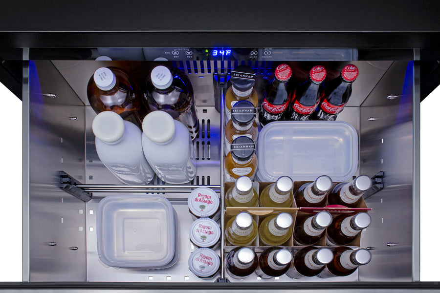 Summit - 30" Wide 2-Drawer All-Refrigerator, ADA Compliant Summit - 30" Wide 2-Drawer All-Refrigerator, ADA Compliant