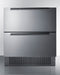 Summit - 30" Wide 2-Drawer All-Refrigerator