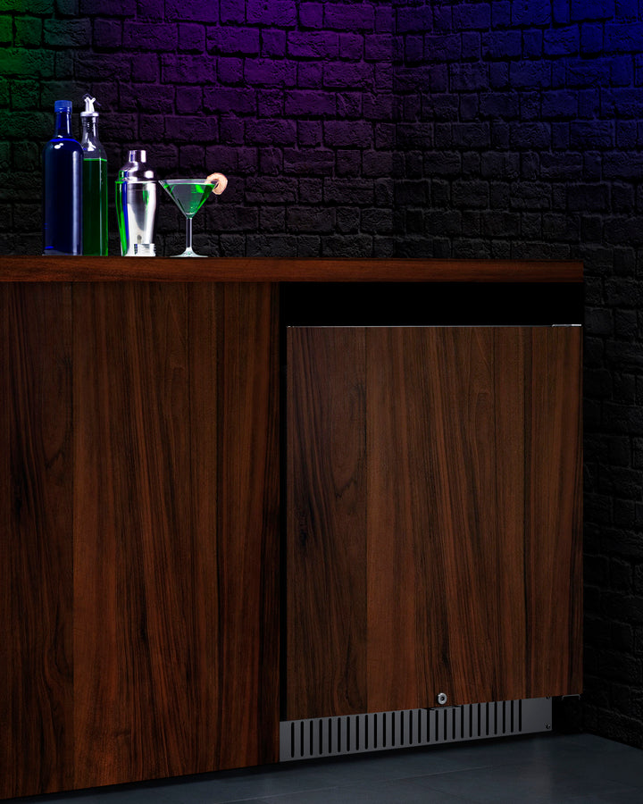 Summit - 27" Wide Built-In All-Refrigerator, ADA Compliant (Panel Not Included) - FF27BSSADAIF Summit - 27" Wide Built-In All-Refrigerator, ADA Compliant (Panel Not Included) - FF27BSSADAIF