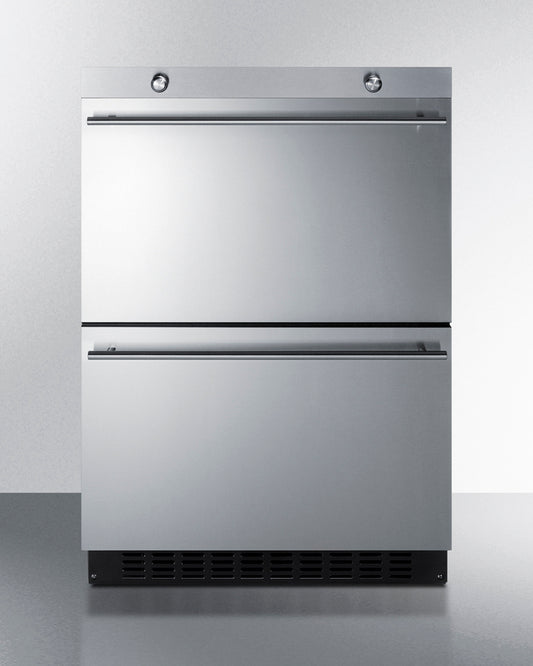 Summit - 24" Wide Slide-Out Storage Drawer - TD24SD