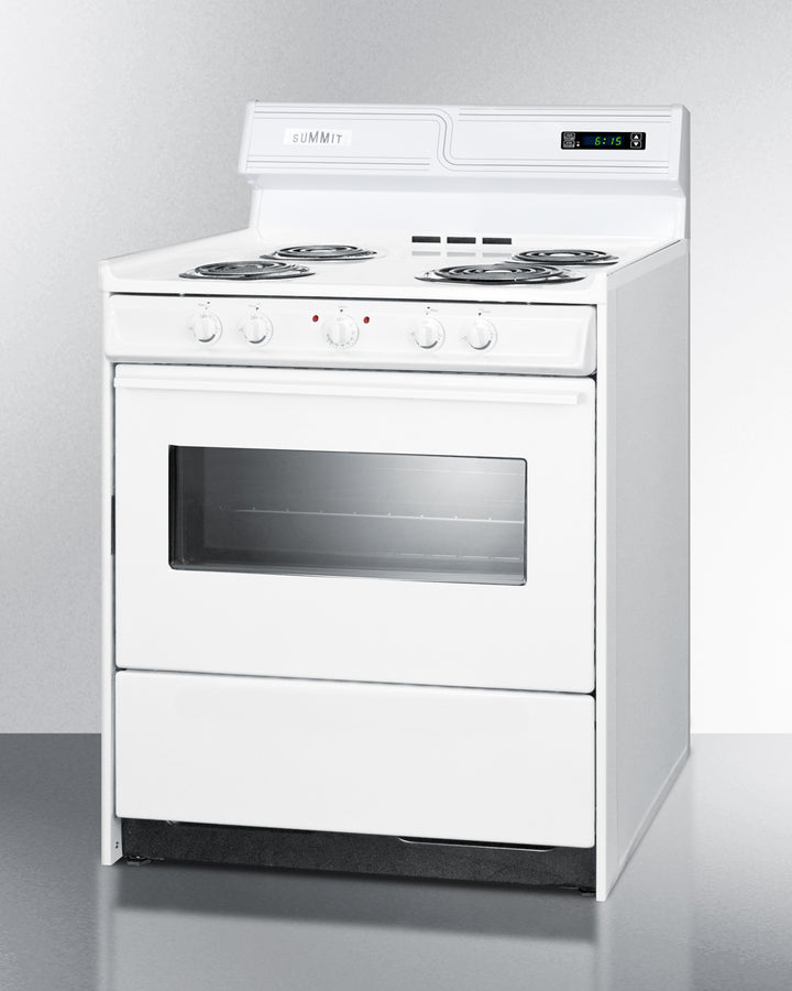 Summit - 30" Wide Electric Coil Top Range - WEM230KW Summit - 30" Wide Electric Coil Top Range - WEM230KW