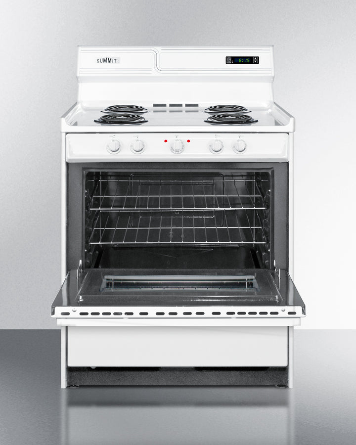 Summit - 30" Wide Electric Coil Top Range - WEM230KW Summit - 30" Wide Electric Coil Top Range - WEM230KW