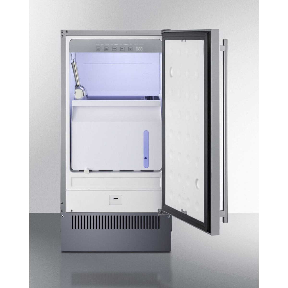 Summit - 18" Wide Clear Icemaker - BIM182 Summit - 18" Wide Clear Icemaker - BIM182
