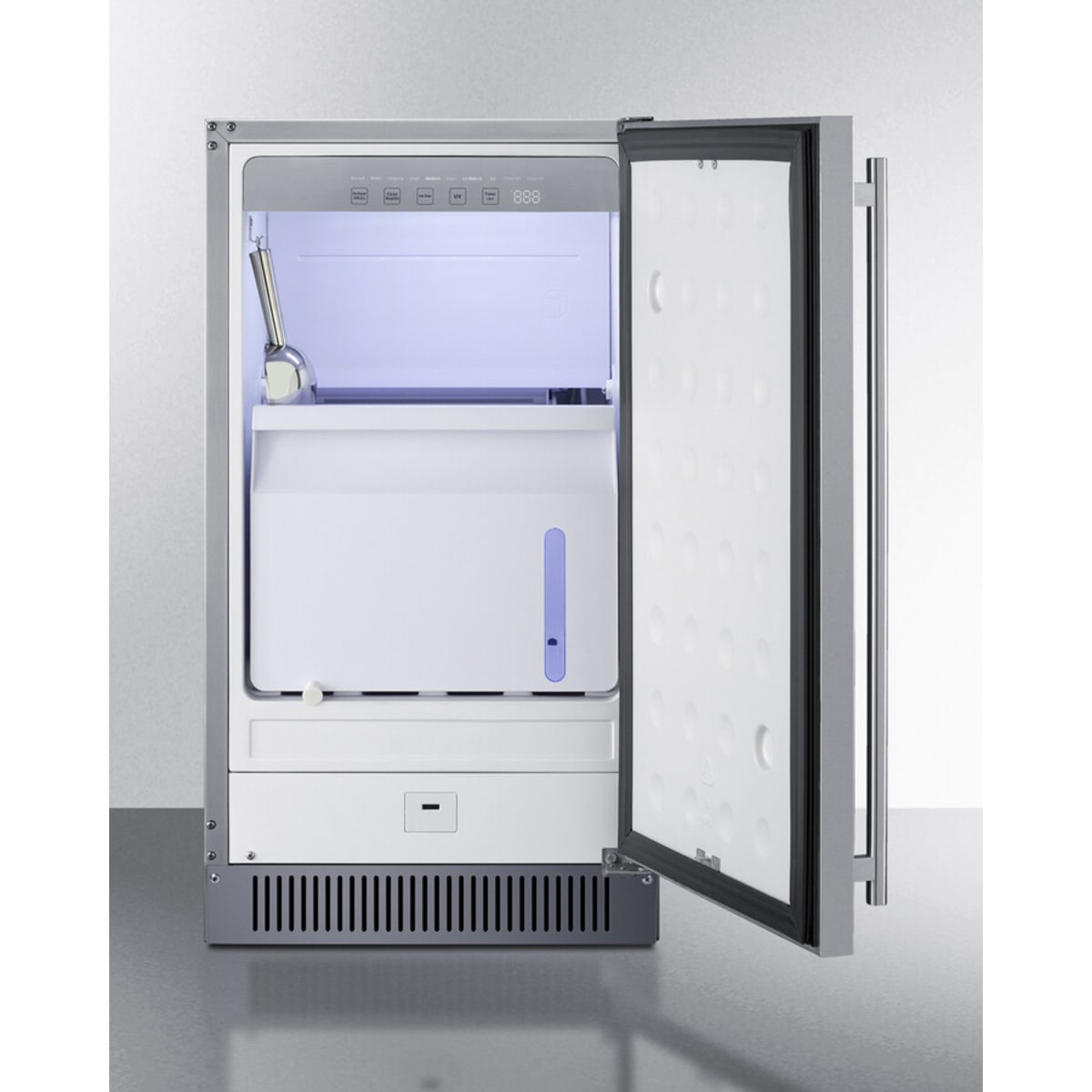 Summit - 18" Wide Clear Icemaker, ADA Compliant - BIM182ADA Summit - 18" Wide Clear Icemaker, ADA Compliant - BIM182ADA