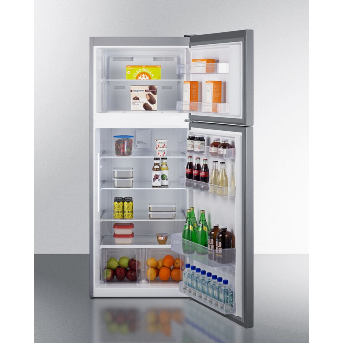 Summit - 28" top mount refrigerator-freezer - CTR15SS Summit - 28" top mount refrigerator-freezer - CTR15SS