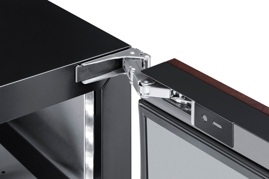 Summit - Shallow 18" deep 24" wide undercounter refrigerator - SDHR2444PNR Summit - Shallow 18" deep 24" wide undercounter refrigerator - SDHR2444PNR
