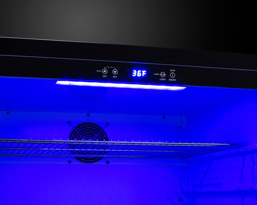 Summit - 27" Wide Built-In All-Refrigerator (Panel Not Included) - FF27BSSIF Summit - 27" Wide Built-In All-Refrigerator (Panel Not Included) - FF27BSSIF