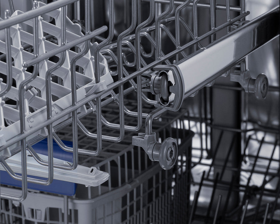 Summit - 18" wide ADA compliant fully integrated/panel-ready ENERGY STAR certified dishwasher with top controls - DW186NTADA Summit - 18" wide ADA compliant fully integrated/panel-ready ENERGY STAR certified dishwasher with top controls - DW186NTADA