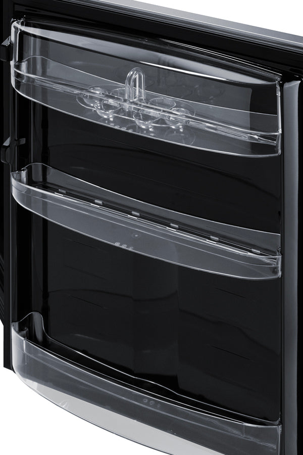Summit - 24" wide ADA height European refrigerator-freezer - CT66BK2SSIFADA Summit - 24" wide ADA height European refrigerator-freezer - CT66BK2SSIFADA