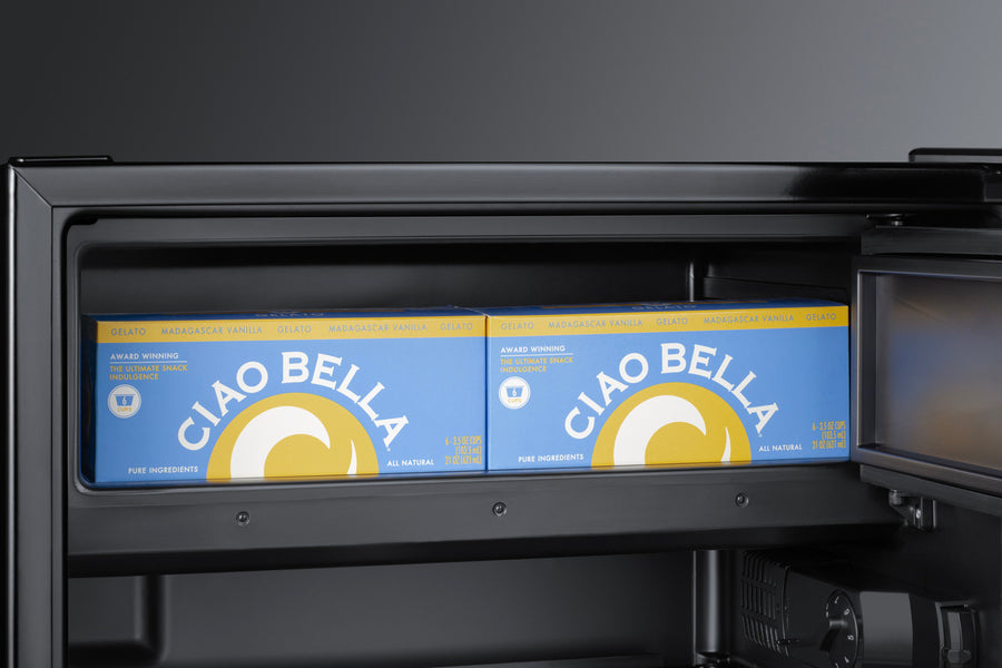 Summit - 24" wide undercounter European refrigerator-freezer - CT66BK2SSRS Summit - 24" wide undercounter European refrigerator-freezer - CT66BK2SSRS