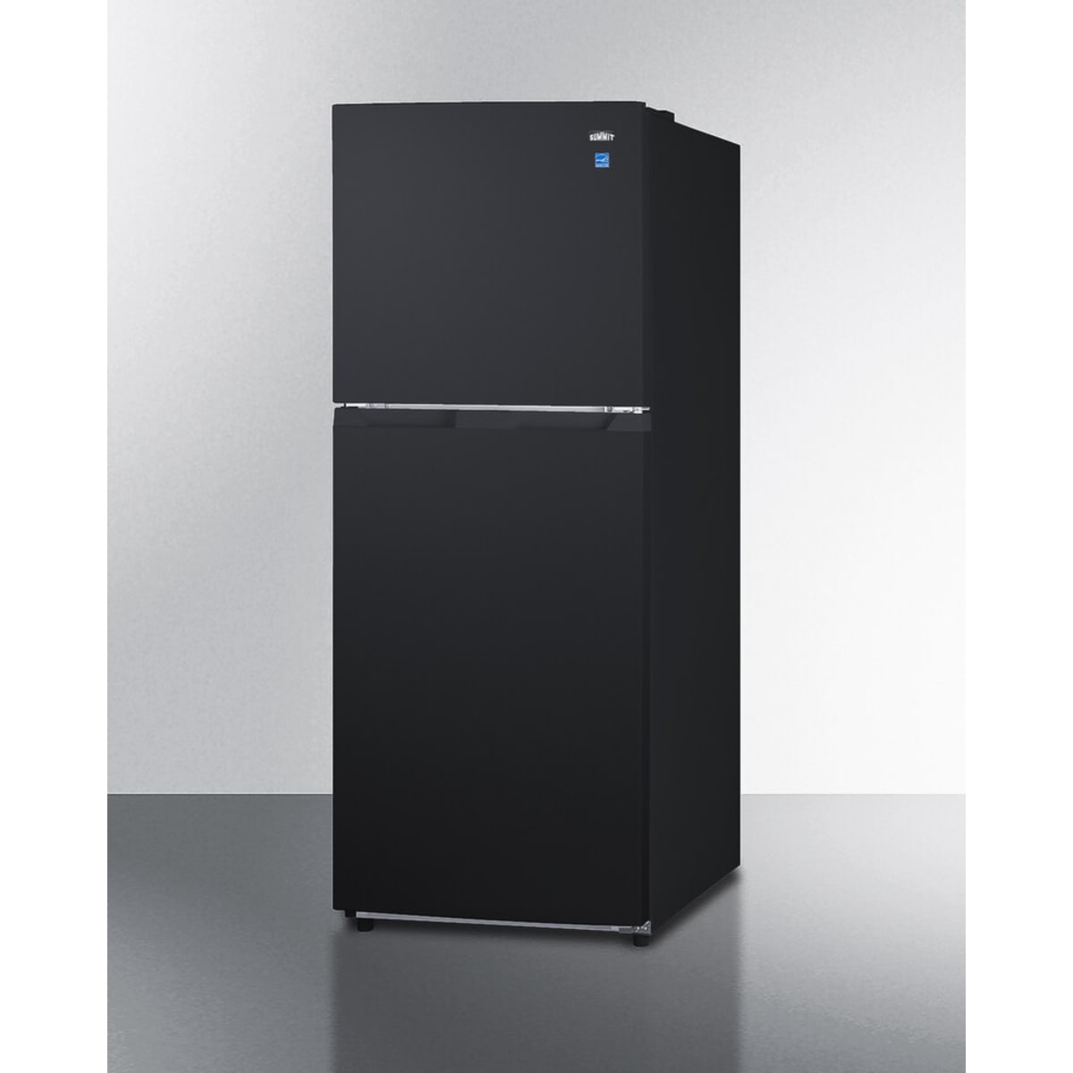 Summit - 10 cu.ft. ENERGY STAR certified top mount refrigerator-freezer in black - FF1087B Summit - 10 cu.ft. ENERGY STAR certified top mount refrigerator-freezer in black - FF1087B