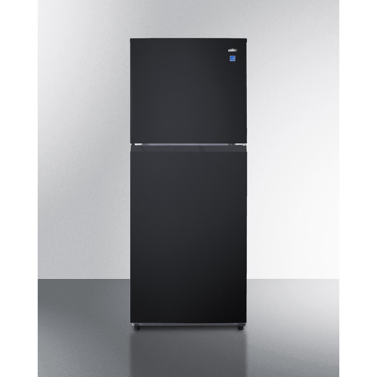 Summit - 10 cu.ft. ENERGY STAR certified top mount refrigerator-freezer in black - FF1087B Summit - 10 cu.ft. ENERGY STAR certified top mount refrigerator-freezer in black - FF1087B