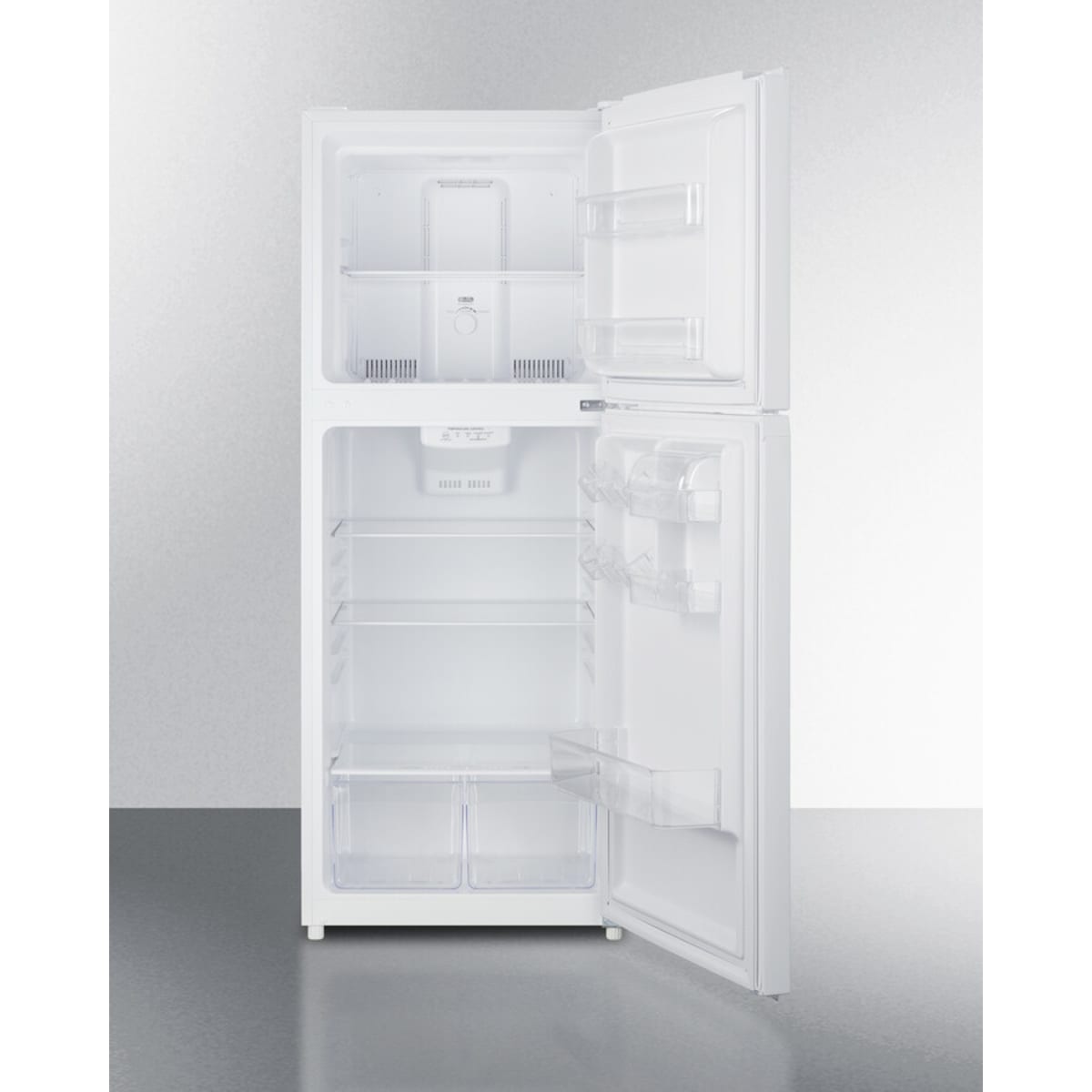 Summit - 10 cu.ft. ENERGY STAR certified top mount refrigerator-freezer in white - FF1088W Summit - 10 cu.ft. ENERGY STAR certified top mount refrigerator-freezer in white - FF1088W