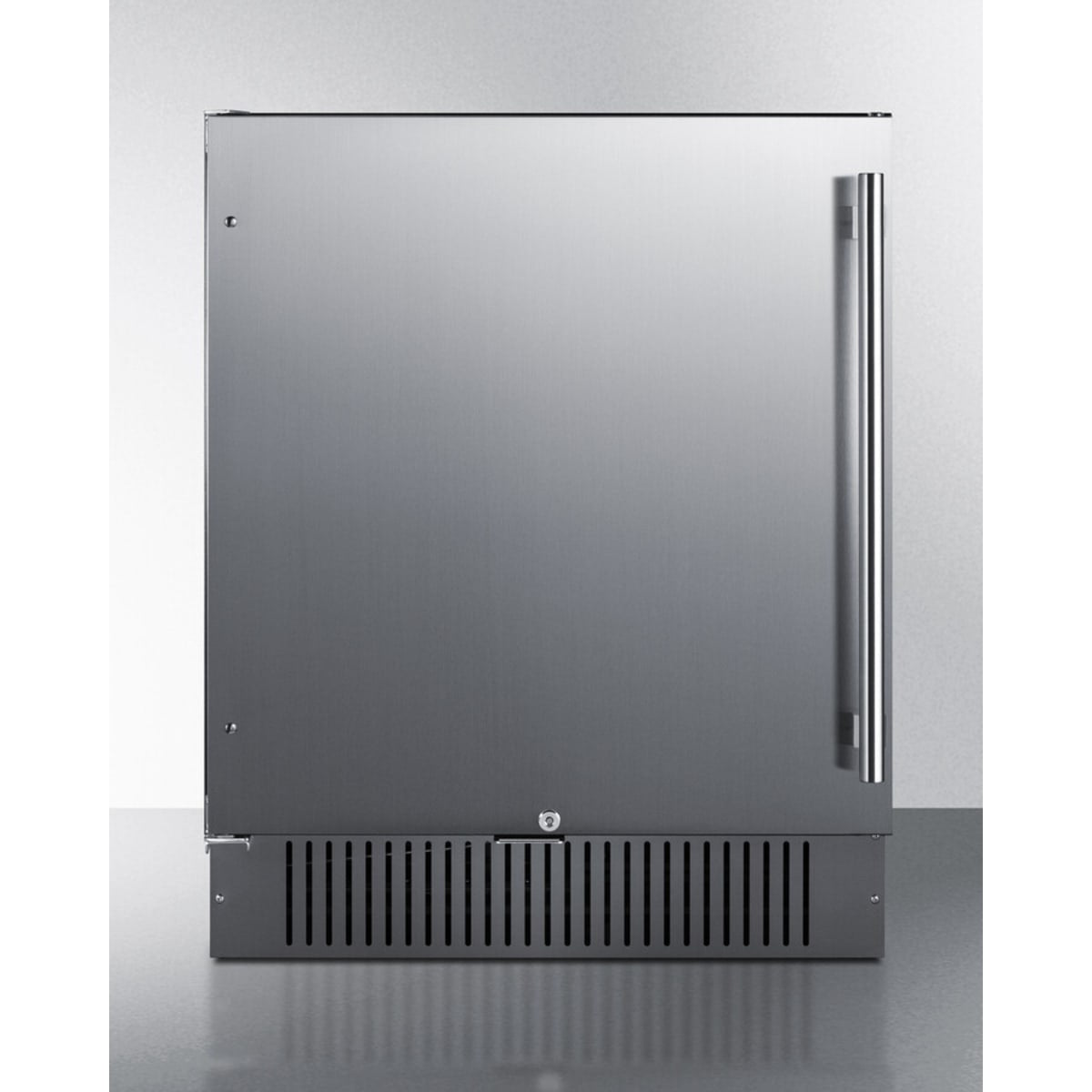 Summit - 27" wide built-in undercounter outdoor all-refrigerator - SPR2700SS Summit - 27" wide built-in undercounter outdoor all-refrigerator - SPR2700SS