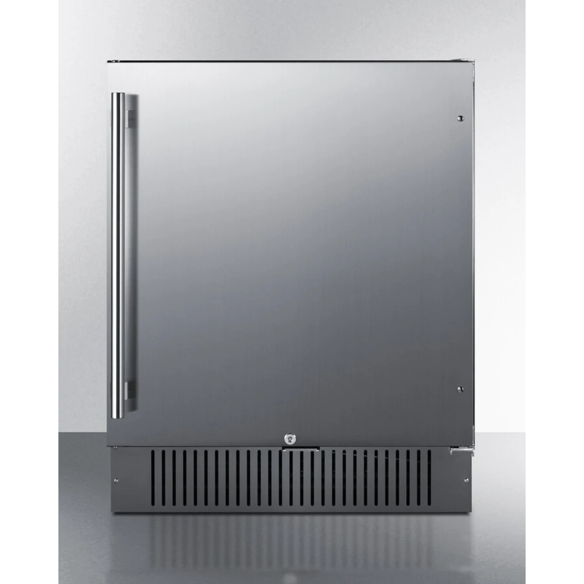 Summit - 27" wide built-in undercounter outdoor all-refrigerator - SPR2700SS Summit - 27" wide built-in undercounter outdoor all-refrigerator - SPR2700SS