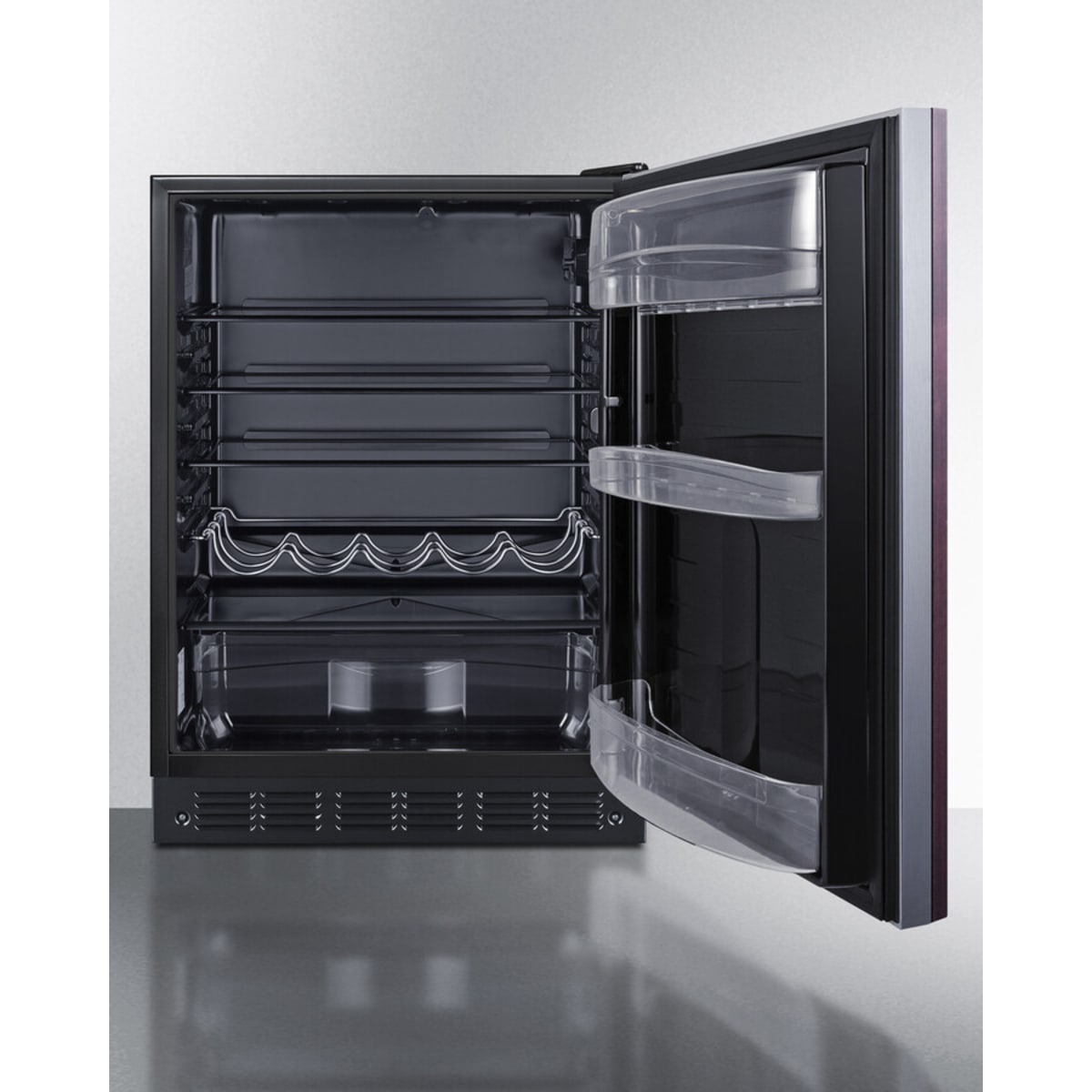 Summit - 24" wide European ADA height all-refrigerator - FF6BK2SSIFADA Summit - 24" wide European ADA height all-refrigerator - FF6BK2SSIFADA