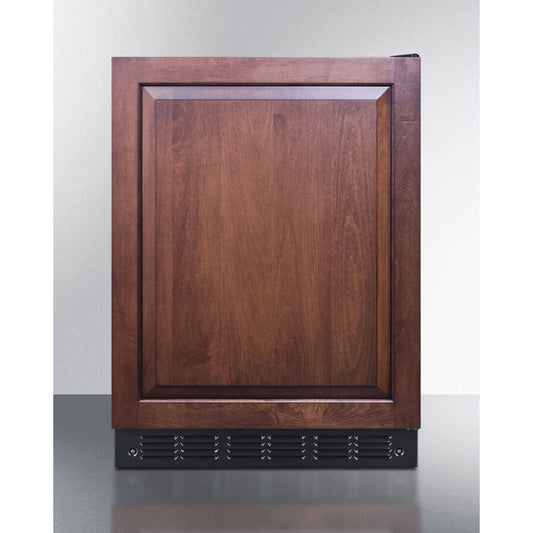 Summit - 24" wide ADA height European all-refrigerator - FF708BLSSIFADA