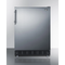 Summit - 24" wide undercounter European all-refrigerator - FF708BLSSRS