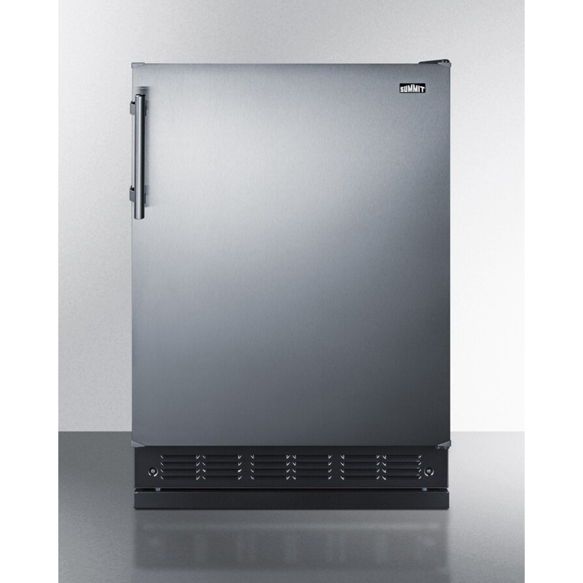 Summit - 24" wide undercounter European all-refrigerator - FF708BLSSRS Summit - 24" wide undercounter European all-refrigerator - FF708BLSSRS