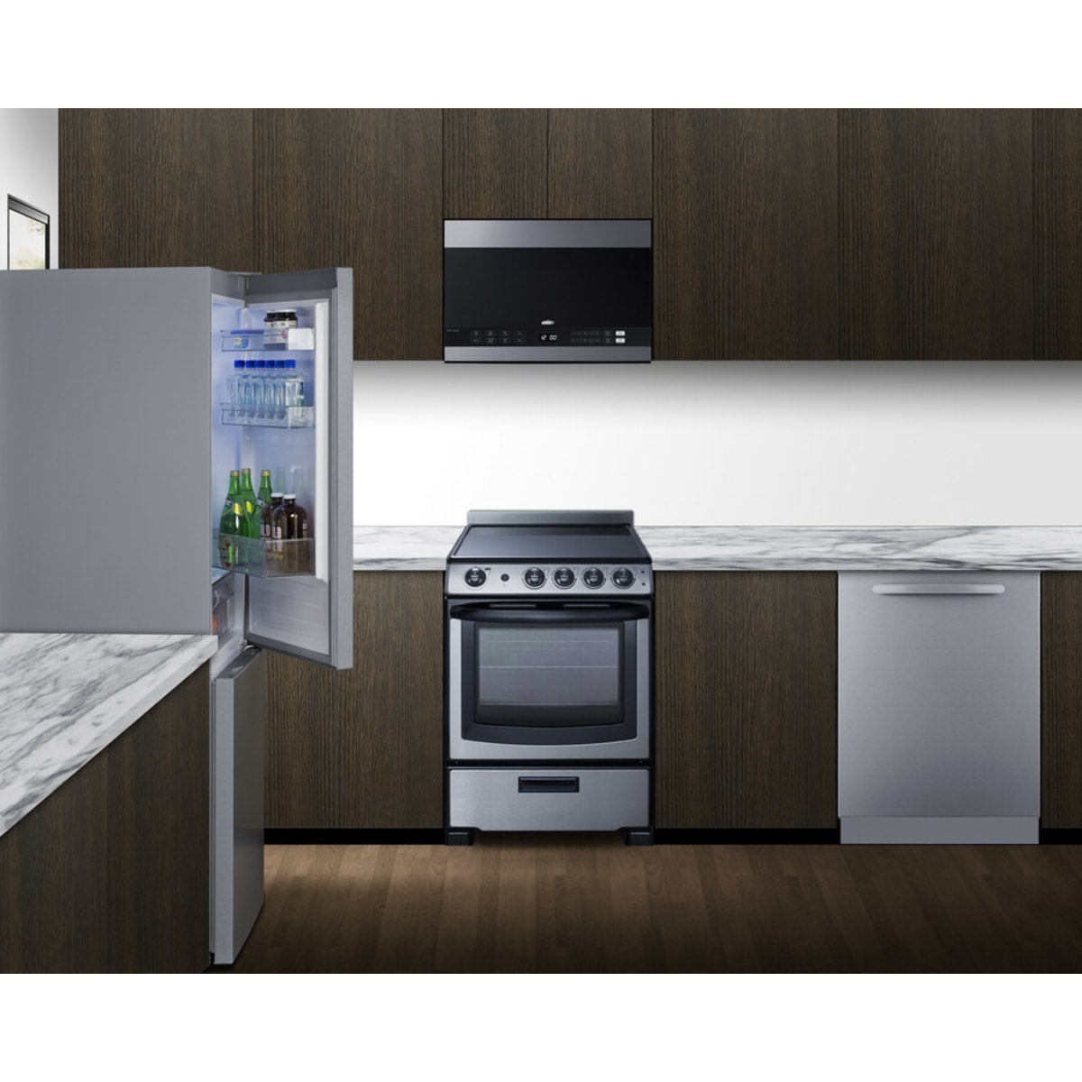 Summit - Bottom mount refrigerator-freezer - FFBF124SS Summit - Bottom mount refrigerator-freezer - FFBF124SS