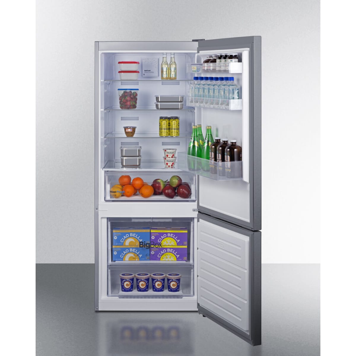 Summit - Bottom mount refrigerator-freezer - FFBF154SS Summit - Bottom mount refrigerator-freezer - FFBF154SS