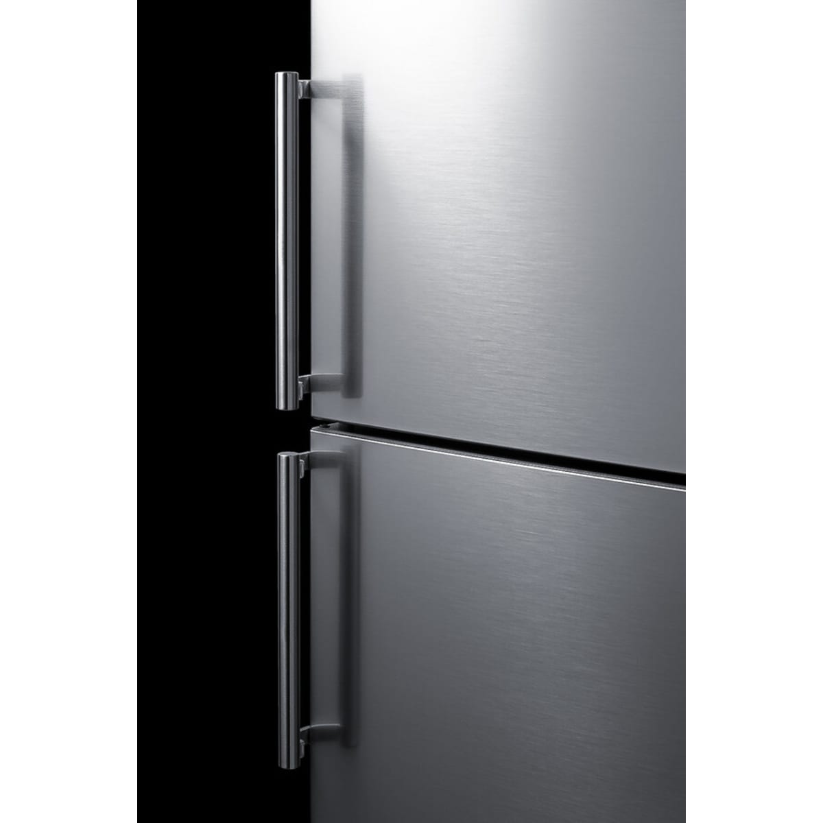 Summit - ENERGY STAR certified 24" x 24" bottom mount refrigerator with a stainless steel look - FFBF235PL Summit - ENERGY STAR certified 24" x 24" bottom mount refrigerator with a stainless steel look - FFBF235PL