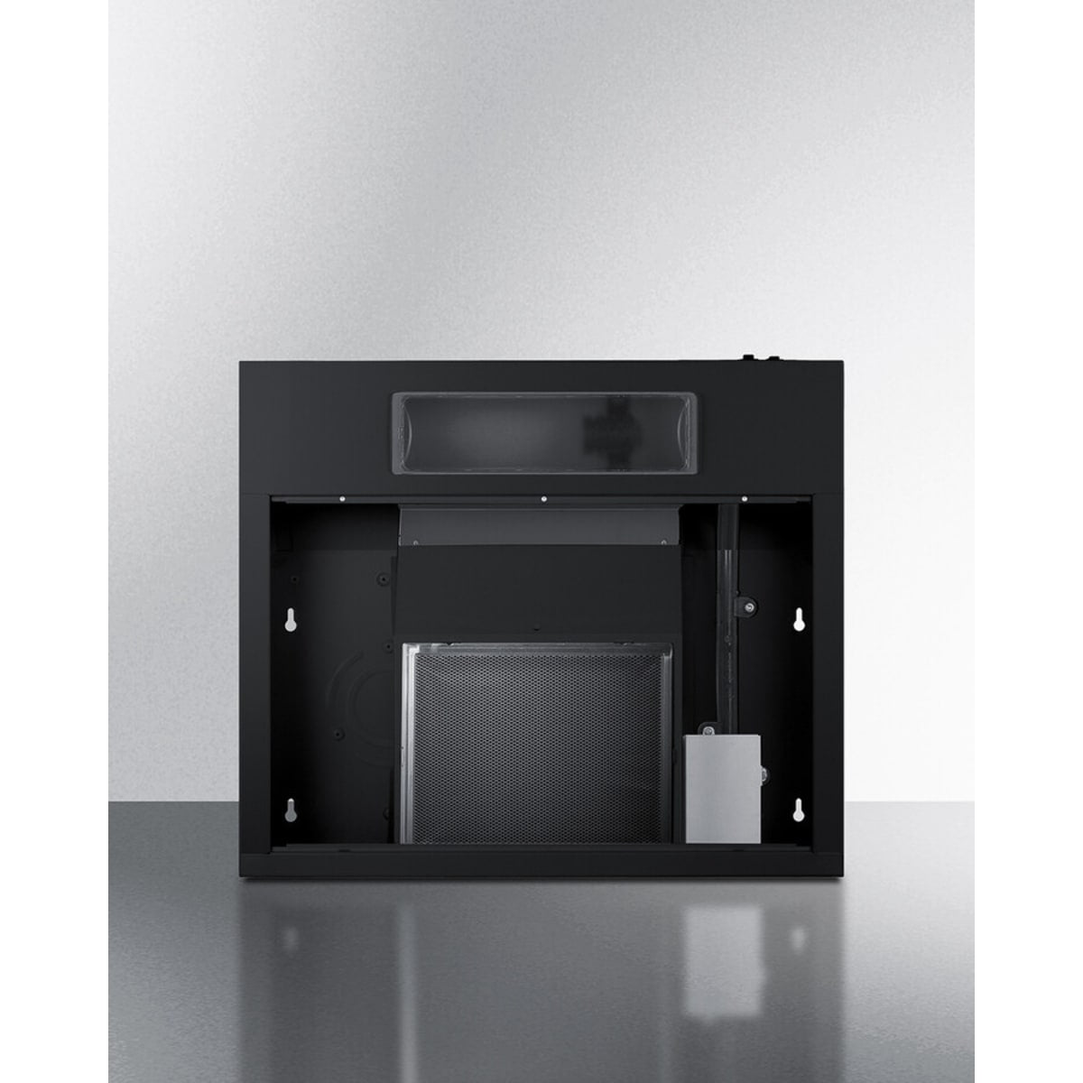 Summit - 24 inch wide ADA compliant convertible range hood for ducted or ductless use - HC24BBADA Summit - 24 inch wide ADA compliant convertible range hood for ducted or ductless use - HC24BBADA
