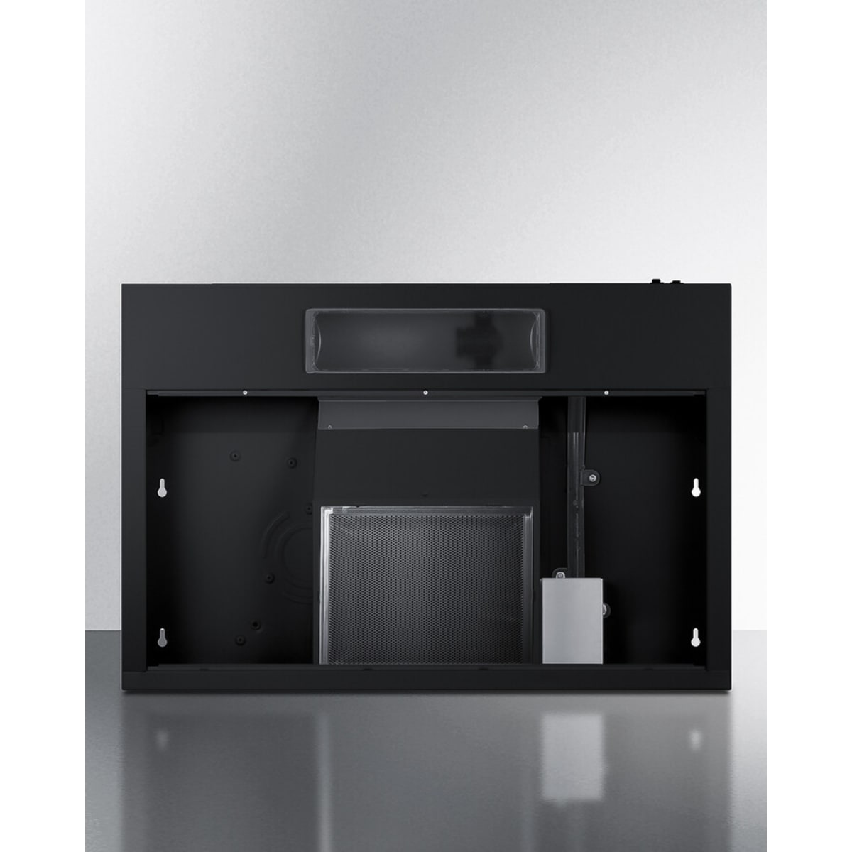 Summit - 30 inch wide convertible range hood for ducted or ductless use - HC30BB Summit - 30 inch wide convertible range hood for ducted or ductless use - HC30BB