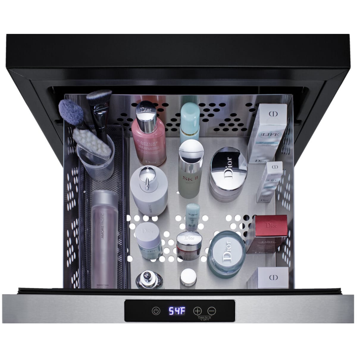 Summit - BeautiFridge single drawer cosmetics refrigerator - LX1D Summit - BeautiFridge single drawer cosmetics refrigerator - LX1D