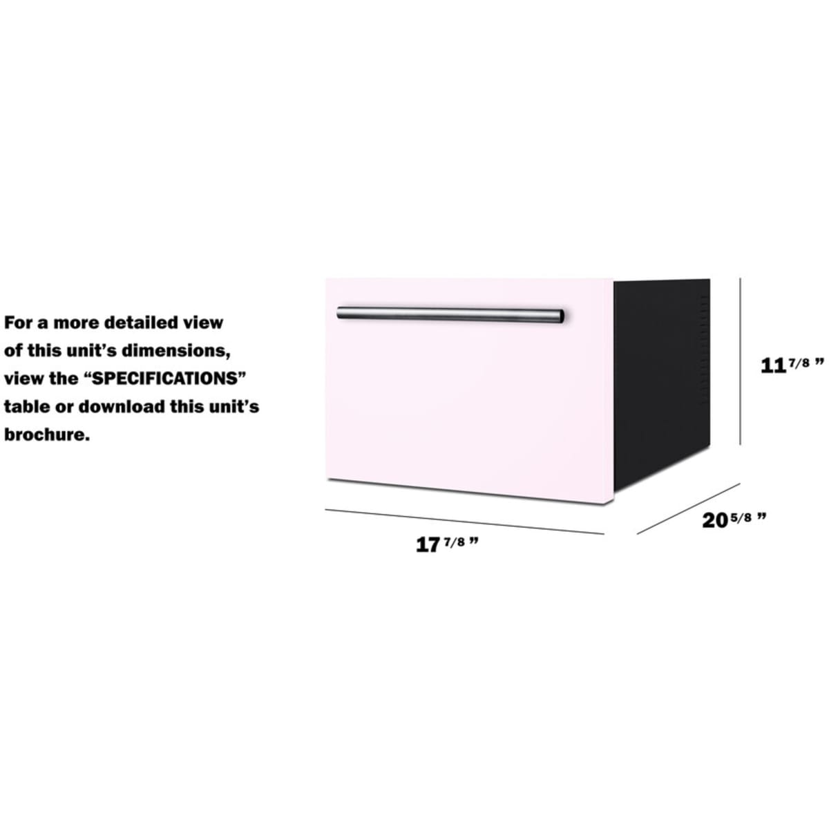 Summit - BeautiFridge single drawer cosmetics refrigerator - LX1DP Summit - BeautiFridge single drawer cosmetics refrigerator - LX1DP