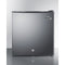 Summit - Compact minibar with stainless steel door and front lock - MB42SS