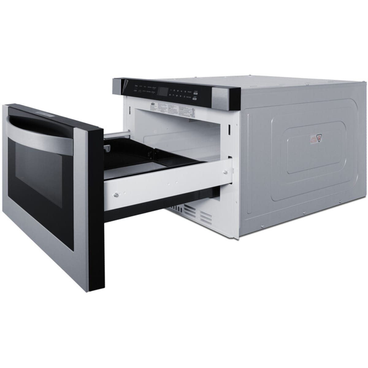 Summit - 24" Wide Built-In Drawer Microwave - MDR245SS Summit - 24" Wide Built-In Drawer Microwave - MDR245SS